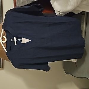 EMERY ROSE sz small blue shorts 2 piece outfit